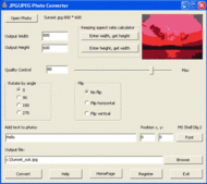 JPG/JPEG Photo Converter screenshot